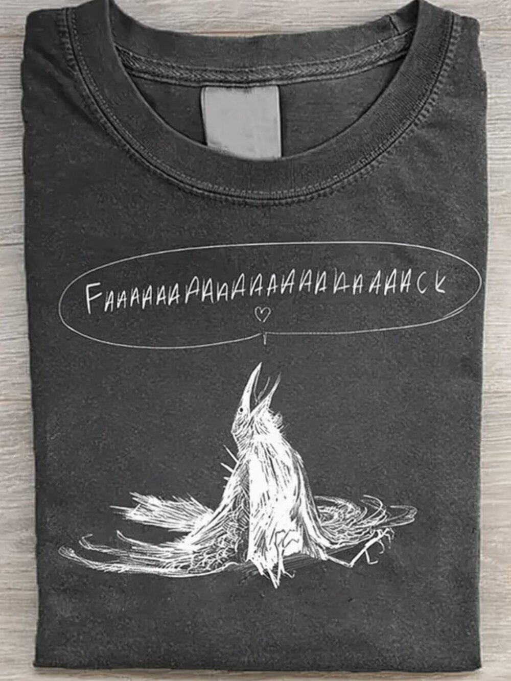 2/$10 Men's Tee - Crow "Faaaaaaaack!"